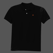 Horsanity Black and Orange Polo